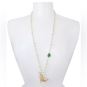 Betsey Johnson  Seal Pendant Necklace